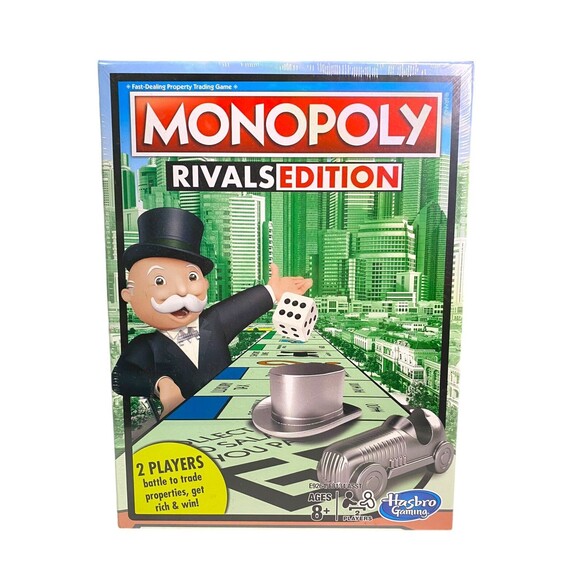 Monopoly Rivals Edition 2 Player Game Hasbro Gaming Brand New Sealed - Picture 2 of 7